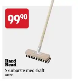 Jula Skurborste med skaft erbjuda