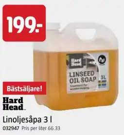 Jula Linoljesåpa 3 l erbjuda