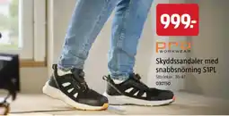 Jula Skyddssandaler med snabbsnörning S1PL erbjuda