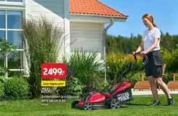 Jula Batteridriven gräsklippare 40 V 38 cm 4 Ah erbjuda