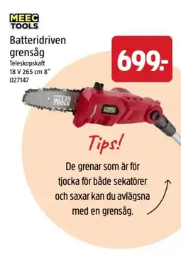 Jula Batteridriven grensåg erbjuda