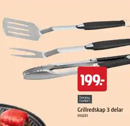 Jula Grillredskap 3 delar erbjuda