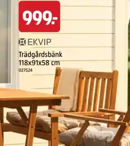 Jula Trädgårdsbänk erbjuda