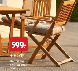 Jula Hopfällbar positionsstol erbjuda