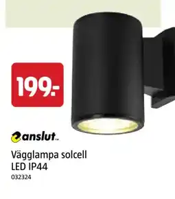 Jula Vägglampa solcell LED IP44 erbjuda