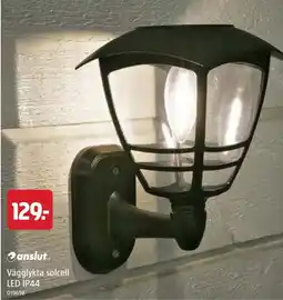 Jula Vägglykta solcell LED IP44 erbjuda