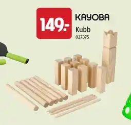 Jula KAYOBA Kubb erbjuda