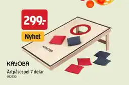 Jula Ärtpåsespel 7 delar erbjuda