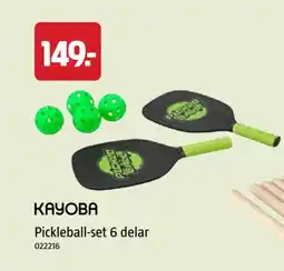 Jula Pickleball-set 6 delar erbjuda
