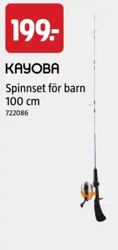 Jula KAYOBA Spinnset för barn erbjuda
