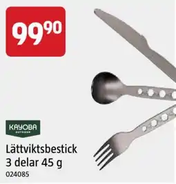 Jula Lättviktsbestick 3 delar erbjuda