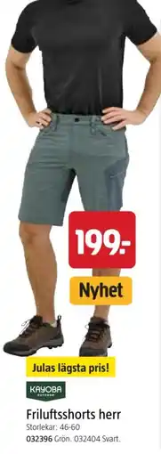 Jula Friluftsshorts herr erbjuda