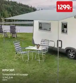 Jula KAYOBA Solskyddstak till husvagn erbjuda