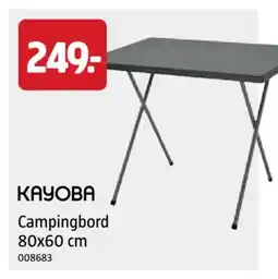 Jula KAYOBA Campingbord erbjuda