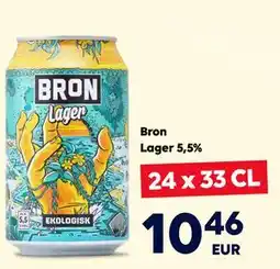 Border Shop Bron Lager 5,5%, EUR 10.46 erbjuda