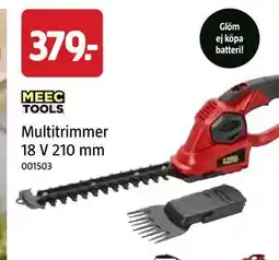 Jula Multitrimmer 18 V 210 mm erbjuda