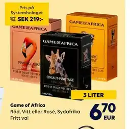 Border Shop Game of Africa, EUR 6.7 erbjuda