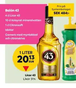 Border Shop Licor 43, EUR 20.13 erbjuda