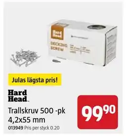Jula Trallskruv 500 -pk 4,2x55 mm erbjuda