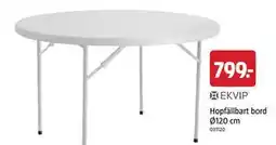 Jula Hopfällbart bord Ø120 cm erbjuda