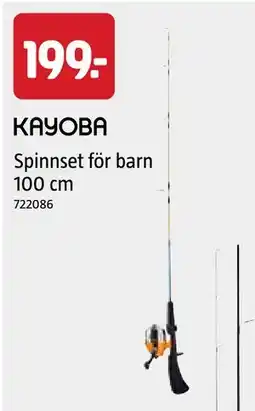 Jula Spinnset för barn 100 cm erbjuda