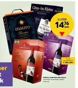 Border Shop Pellerin, Lindemans eller Mauro, EUR 14.76 erbjuda