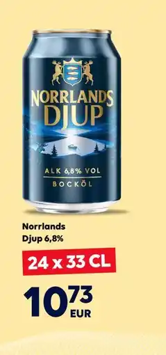 Border Shop Norrlands Djup 6,8%, EUR 10.73 erbjuda