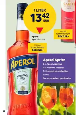 Border Shop Aperol, EUR 13.42 erbjuda
