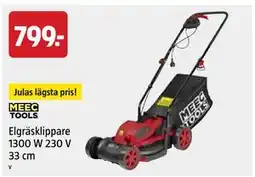 Jula Elgräsklippare 1300 W 230 V 33 cm erbjuda