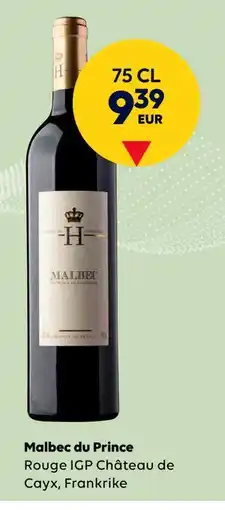 Border Shop Malbec du Prince, EUR 9.39 erbjuda