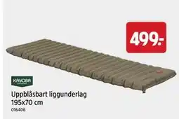 Jula Uppblåsbart liggunderlag 195x70 cm erbjuda