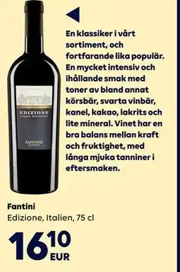 Border Shop Fantini, EUR 16.1 erbjuda