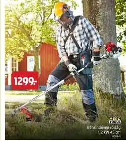 Jula Bensindriven röjsåg 1,2 kW 45 cm erbjuda