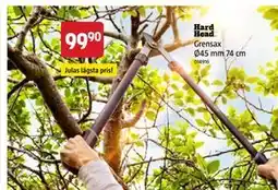 Jula Grensax Ø45 mm 74 cm erbjuda