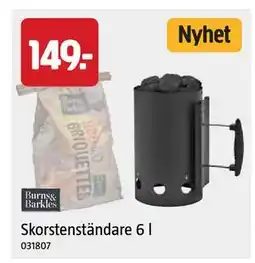 Jula Skorstenständare 6 l erbjuda