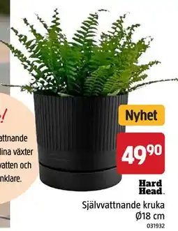 Jula Självvattnande kruka Ø18 cm erbjuda