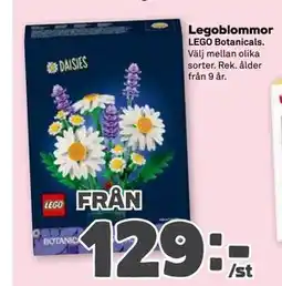 Stora Coop Legoblommor erbjuda