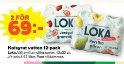 Stora Coop Kolsyrat vatten 12-pack erbjuda
