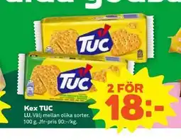 Stora Coop Kex TUC erbjuda