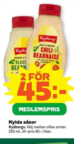 Stora Coop Kylda såser, Medlemspris erbjuda