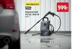Jula Högtryckstvätt 110 bar 1400 W erbjuda