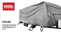 Jula Husvagnsöverdrag 579x220x250 cm erbjuda