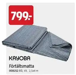 Jula Förtältsmatta erbjuda