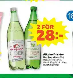 Stora Coop Alkoholfri cider erbjuda