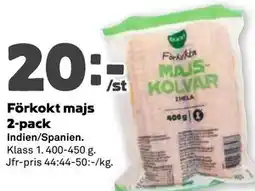 Stora Coop Förkokt majs 2-pack erbjuda