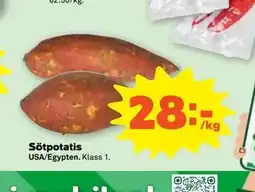 Stora Coop Sötpotatis erbjuda