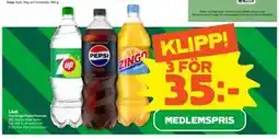 Stora Coop Läsk, Medlemspris erbjuda