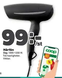 Stora Coop Hårfön erbjuda
