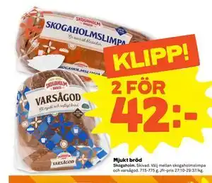 Stora Coop Mjukt bröd erbjuda