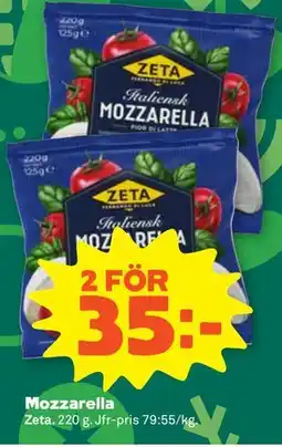 Stora Coop Mozzarella erbjuda